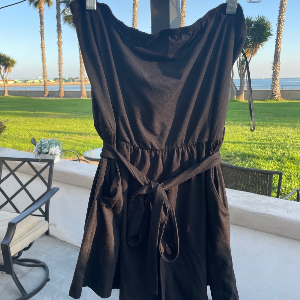 Strapless Romper